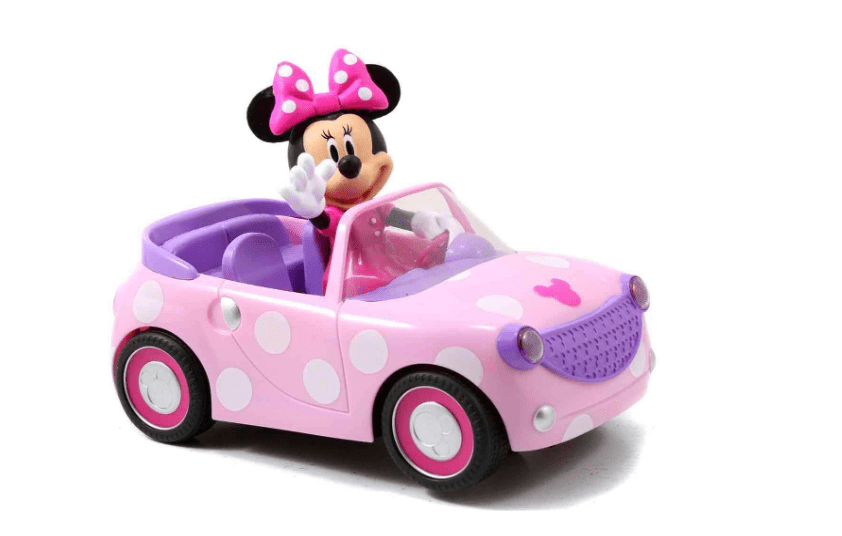 Jada Disney Minnie Roadster Racer RC Vehicle 19cm 253074001 - Colorland Toys