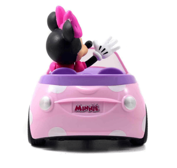 Jada Disney Minnie Roadster Racer RC Vehicle 19cm 253074001 - Colorland Toys