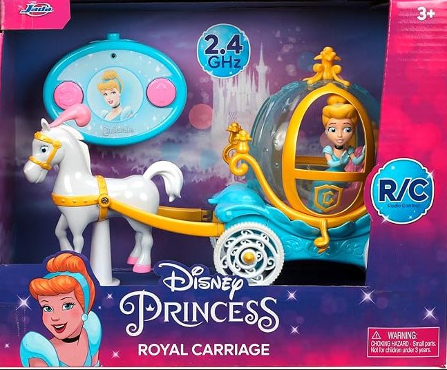 Jada Disney Princess RC Royal Carriage 2.4GHz 253074008 - Colorland Toys