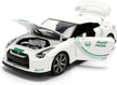 Jada Dubai Police 2009 Nissan GR-R 1:18 9337030314R00