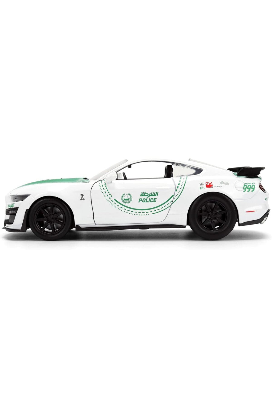 Jada - Dubai Police Ford Mustang 1:24 Die-Cast Model — image 3