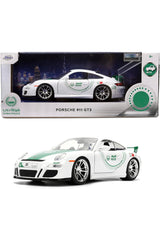 Jada Dubai Police Porsche 911 1:24 Scale Die-Cast Model - Colorland Toys