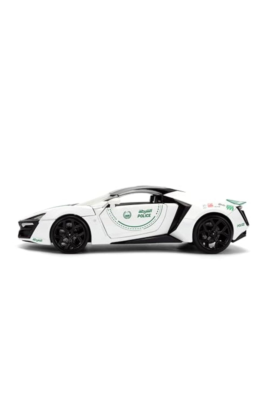 Jada Dubai Police W Motors Hypersport 1:24 Model Car — image 3