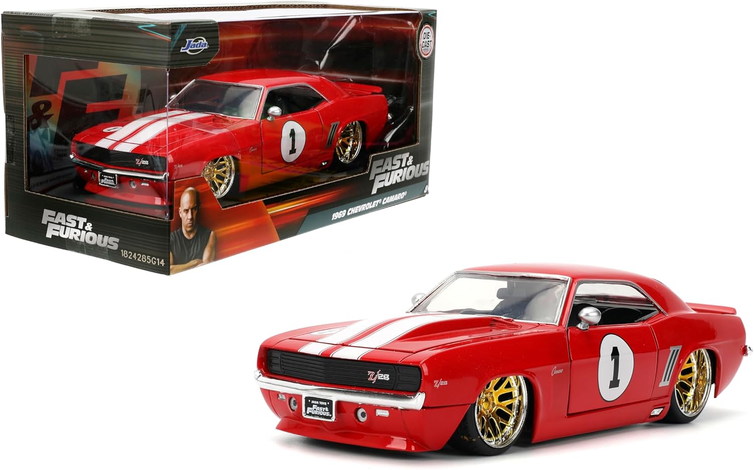 Jada Fast & Furious 1969 Chevrolet Camaro 1:24 253203104 - Colorland Toys
