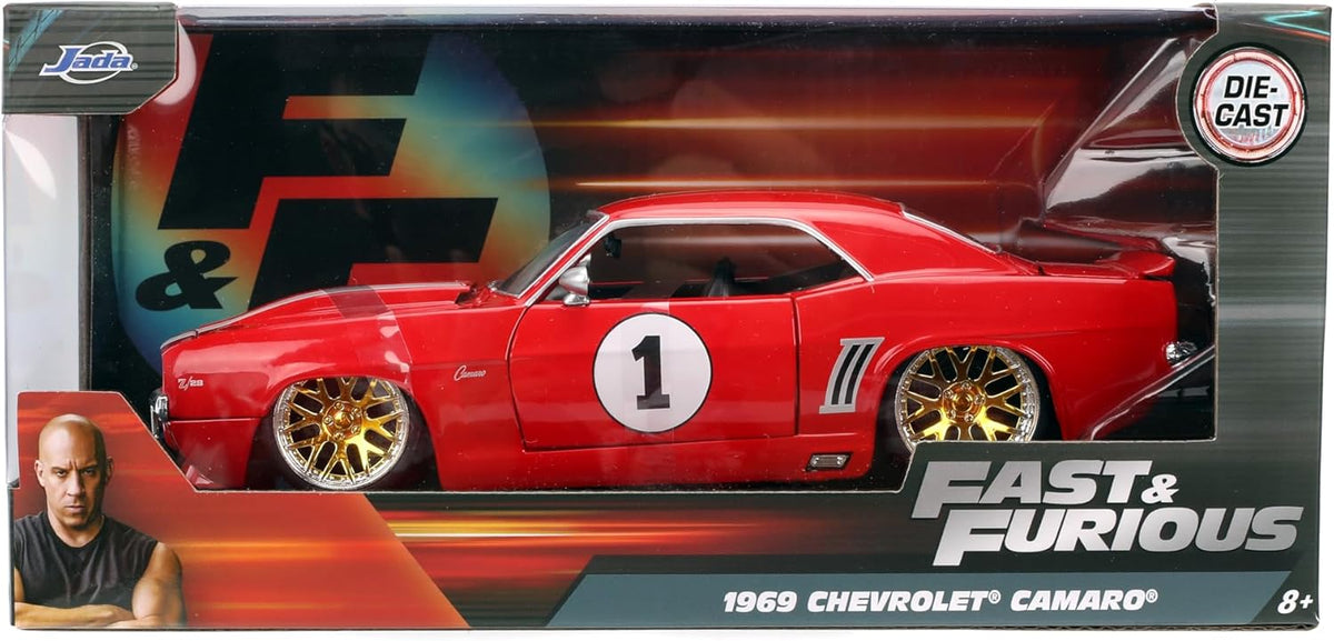 Jada Fast & Furious 1969 Chevrolet Camaro 1:24  253203104 — image 8