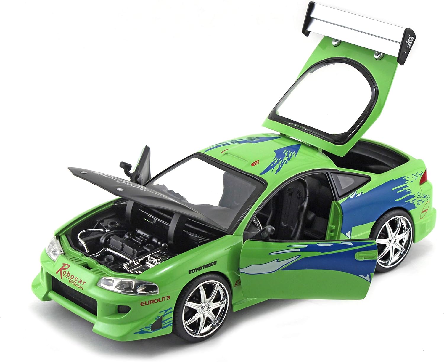 Jada Fast & Furious 1995 Mitsubishi Eclipse 253203007 - Colorland Toys
