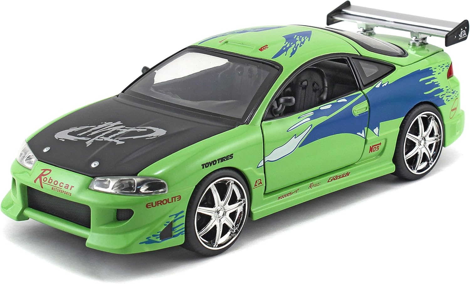 Jada Fast & Furious 1995 Mitsubishi Eclipse 253203007 - Colorland Toys