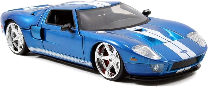 Jada Fast & Furious 2005 Ford GT Blue Metallic 1:24 253203013 — image 6