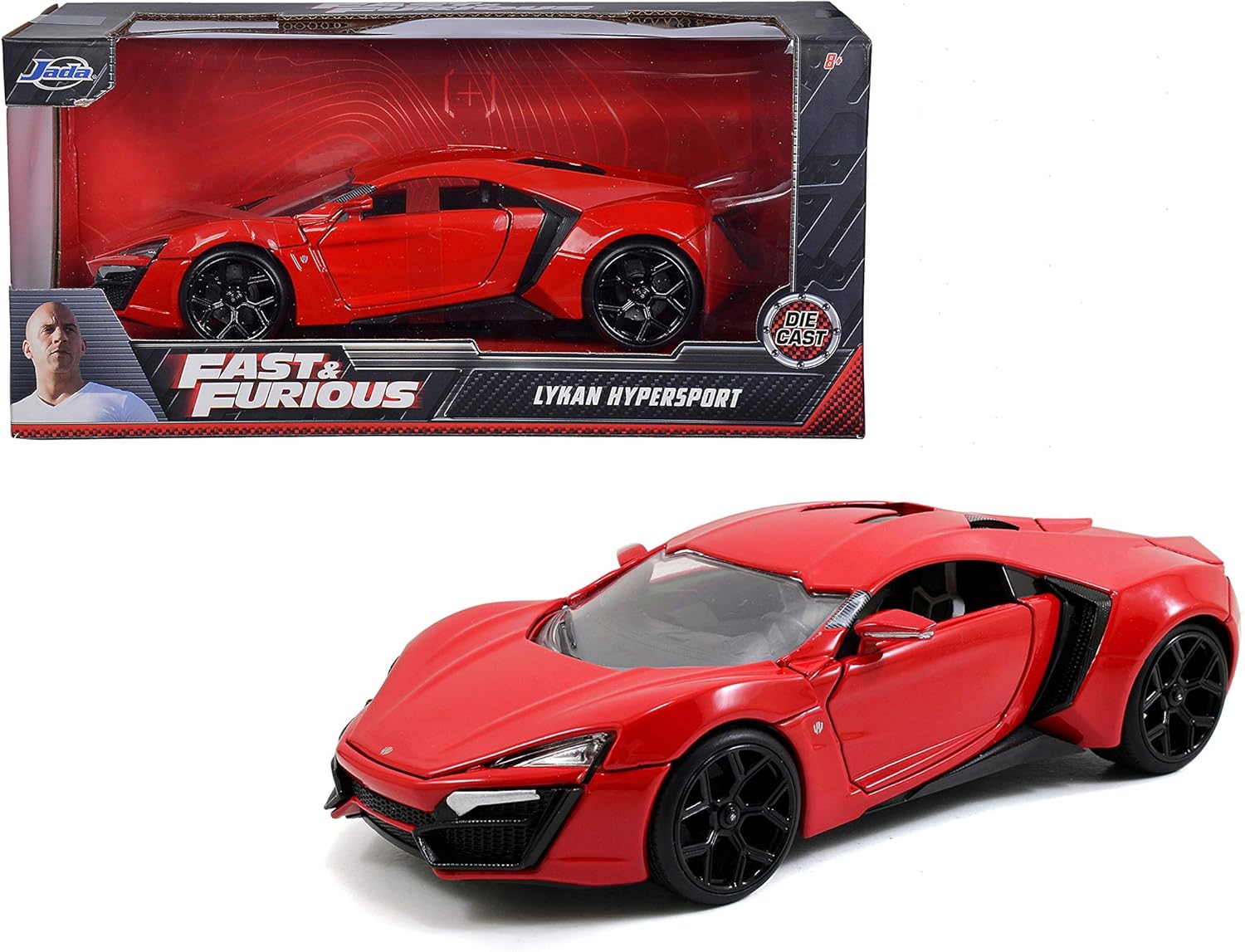Jada Fast & Furious Lykan Hypersport Metal Diecast 253203003 - Colorland Toys