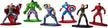 Jada Marvel Avengers Die-Cast Nanofigures Diorama Set (6pcs, 4cm)