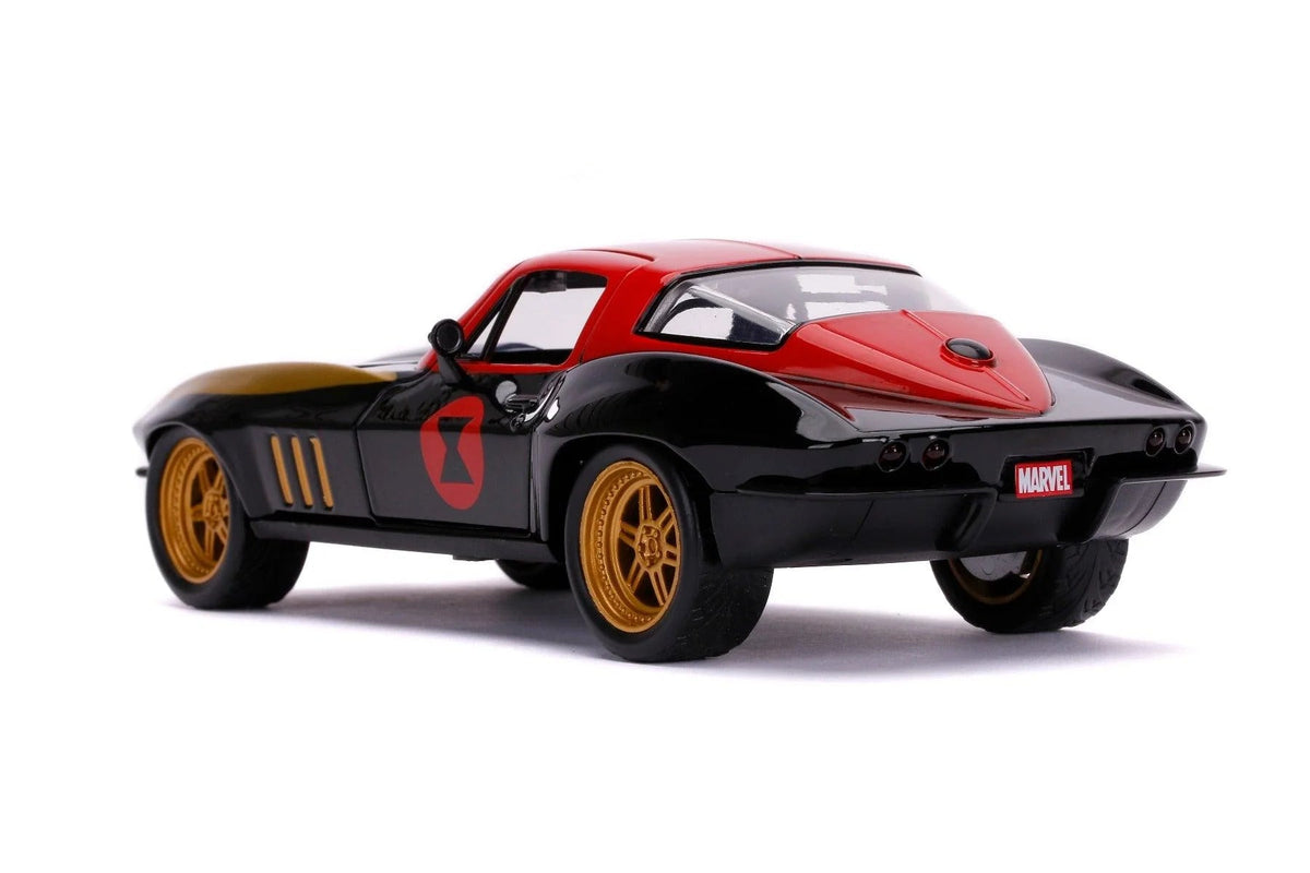 Jada Marvel Black Widow 1966 Chevy 1:24 Scale 253225014 — image 5
