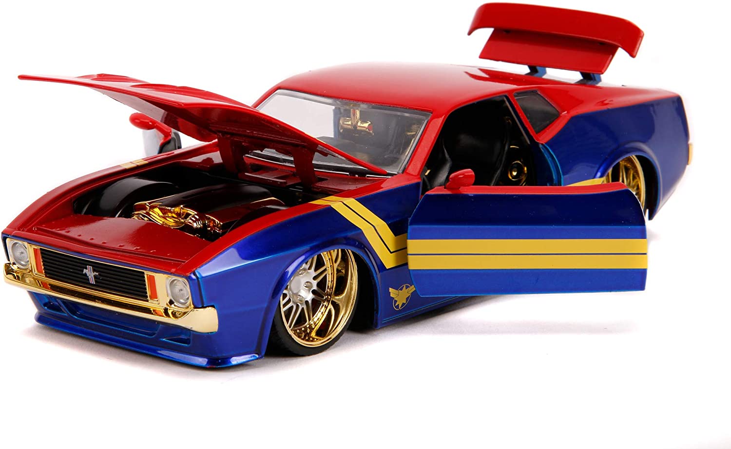 Jada Marvel Captain Marvel Ford Mustang 1:24 253225009 - Colorland Toys