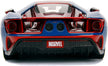Jada Marvel Spiderman 2017 Ford GT 1:24 Scale 253225002
