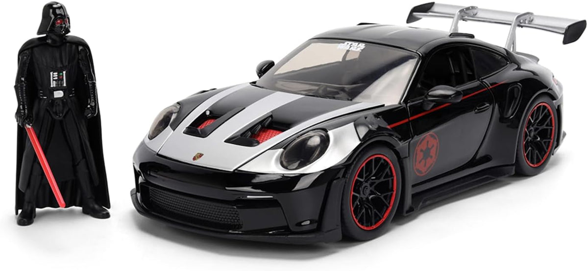 Jada Star Wars Darth Vader Porsche 911 GT3 RS Die-Cast Car 1:24 — image 1
