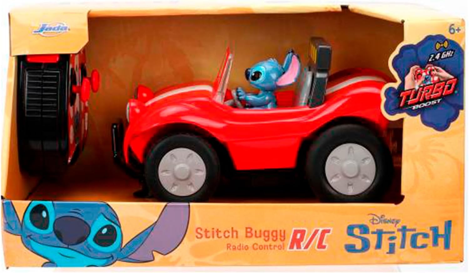 Jada Stitch Buggy Radio Control RC Car 1:24 Scale 9336369314R00 - Colorland Toys