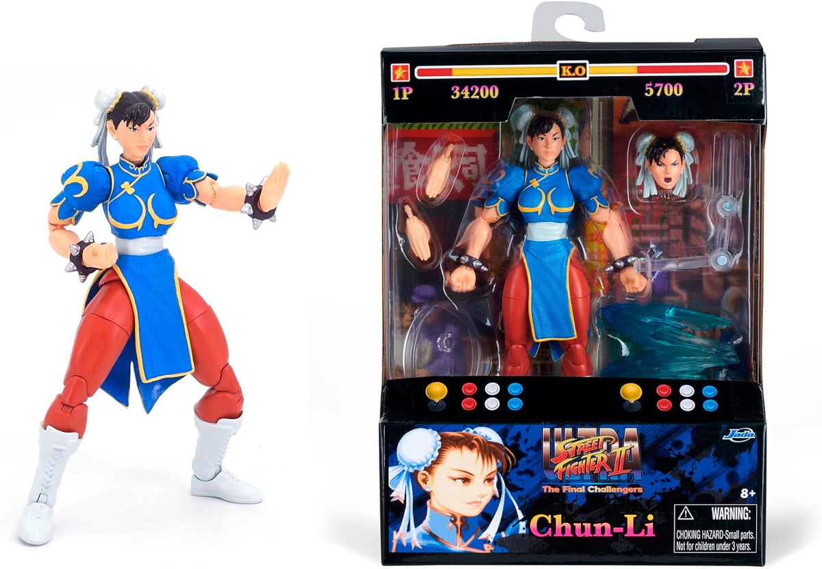Jada Street Fighter II Chun-Li Action Figure 6inch 253252026 — image 1