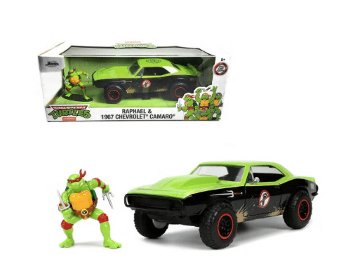 Jada Teenage Muntant Ninja Turtle Raphael & 1967 Corvette Camaro 1:24 253285001 — image 1