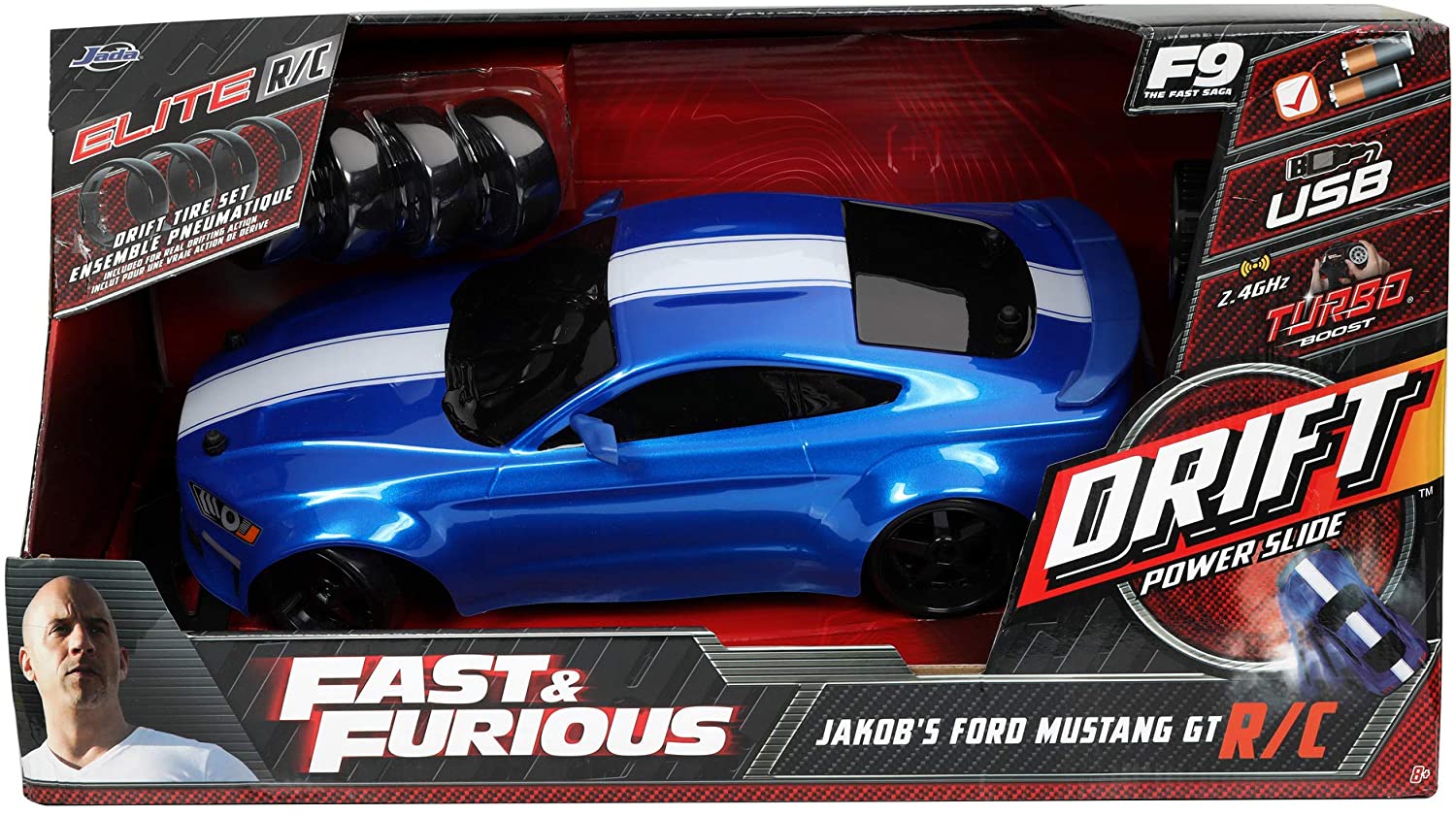 Jada Toys Fast & Furious Jakob's Ford Mustang GT RC… | Colorland Toys