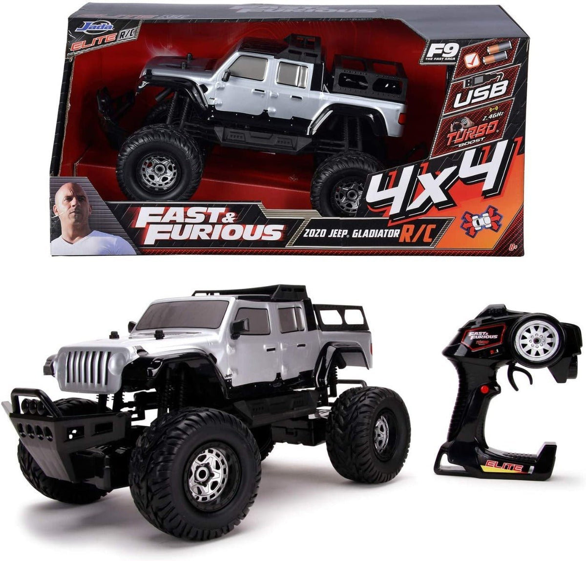 Jada Toys Fast & Furious RC 2020 Jeep Gladiator 4x4 253209005 — image 5