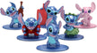 Jada Toys Set of 6 Metal Stitch Figures 4 cm Diorama Display
