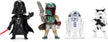 Jada Toys Star Wars 4-Pack Figures 2.5" Wave 1 – Collectible Mini Figures