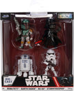 Jada Toys Star Wars 4-Pack Figures 2.5" Wave 1 – Collectible Mini Figures