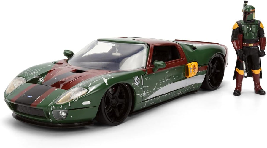 Jada Toys Star Wars Boba Fett 2005 Ford GT 1:24 Die-Cast Car — image 2