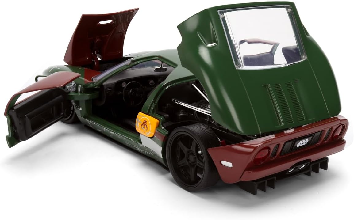Jada Toys Star Wars Boba Fett 2005 Ford GT 1:24 Die-Cast Car — image 7