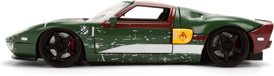 Jada Toys Star Wars Boba Fett 2005 Ford GT 1:24 Die-Cast Car — image 4