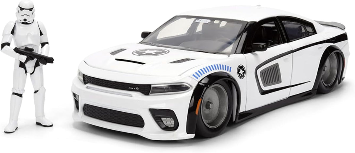 Jada Toys Star Wars Stormtrooper 2012 Dodge Charger 1:24 Die-Cast Car — image 1