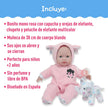 JC Toys Berenguer Boutique 38cm Pink Baby Doll with Elephant Theme