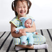 JC Toys Berenguer Boutique Soft Body 38cm Blue Baby Doll Set