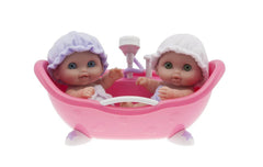 JC Toys Lil Cutesies 8.5" Bath Tub Doll Set 16980 - Colorland Toys
