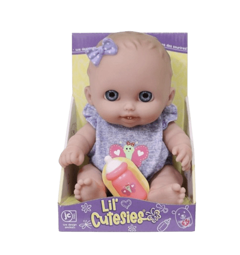 JC Toys Lil Cutesies Vinyl Baby Doll 8.5 inches 16936 — image 1