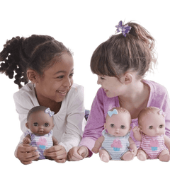 JC Toys Lil Cutesies Vinyl Baby Doll 8.5 inches 16936 - Colorland Toys