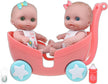 JC Toys Lil Cutesies with stroller 8.5 inches 16982