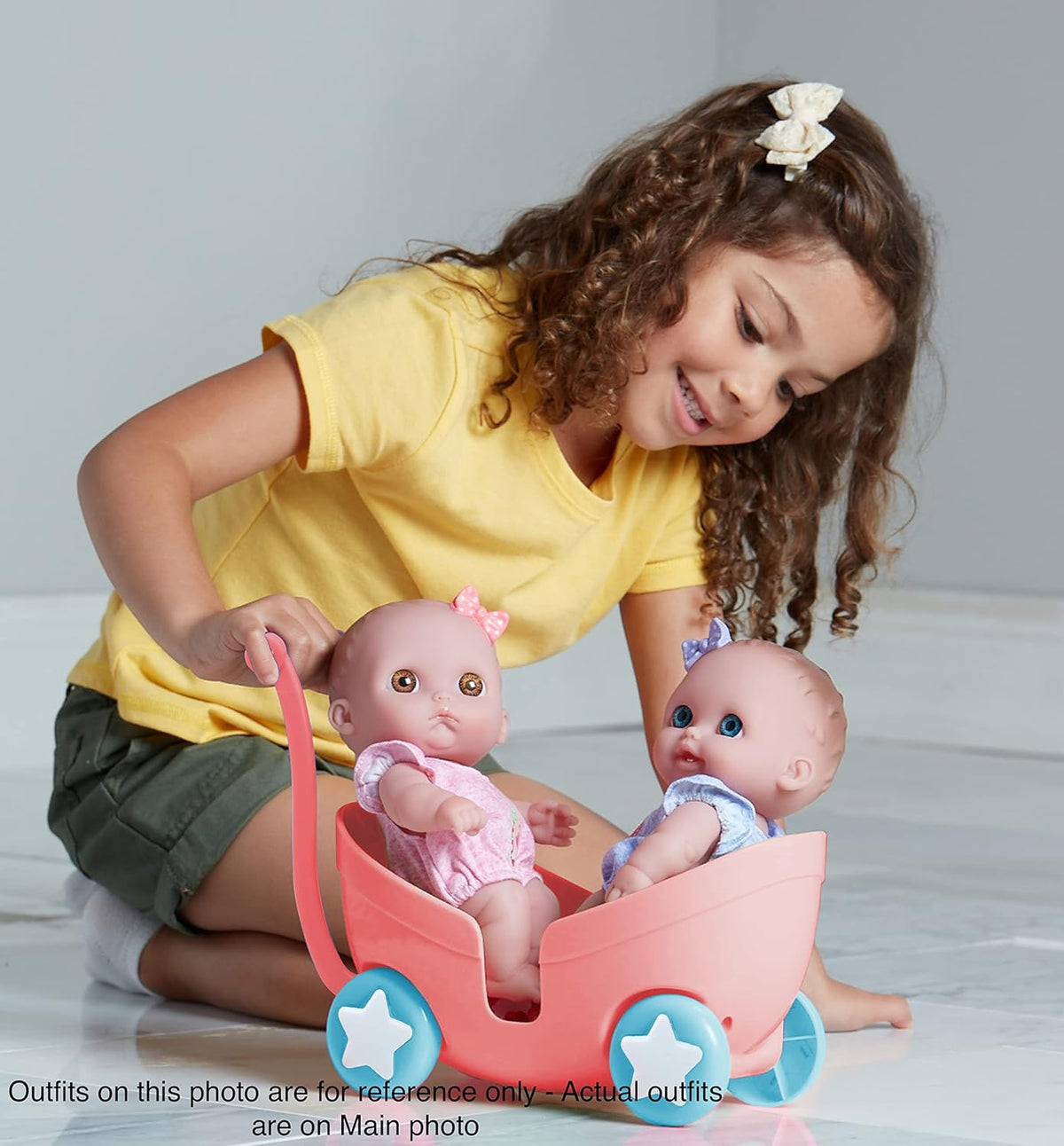 JC Toys Lil Cutesies with stroller 8.5 inches 16982 — image 2