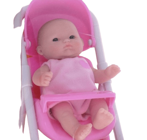 JC Toys Lots to Love Baby Doll With Mini Accessories 5 inches 16750 — image 5