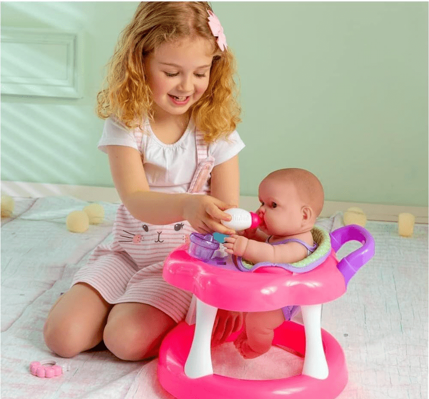 JC Toys Lots to Love Baby Doll With Walker 14 inches 16198 — image 2