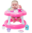 JC Toys Lots to Love Baby Doll With Walker 14 inches 16198
