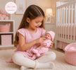 JC Toys Mini La Newborn Boutique 9.5" Real Girl Baby Doll - Pink