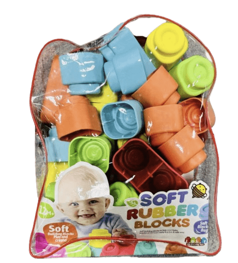 JDLT Soft Rubber Bulding Blocks 33-Pcs 6095 — image 1