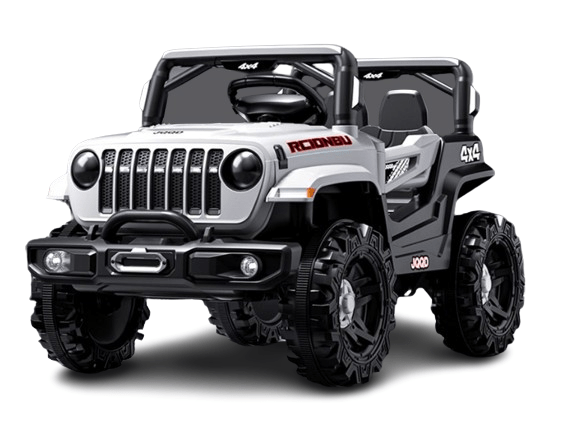 Jeep 4x4 Ride On 12V White Y - MB181 - 2/R1160 - Colorland Toys