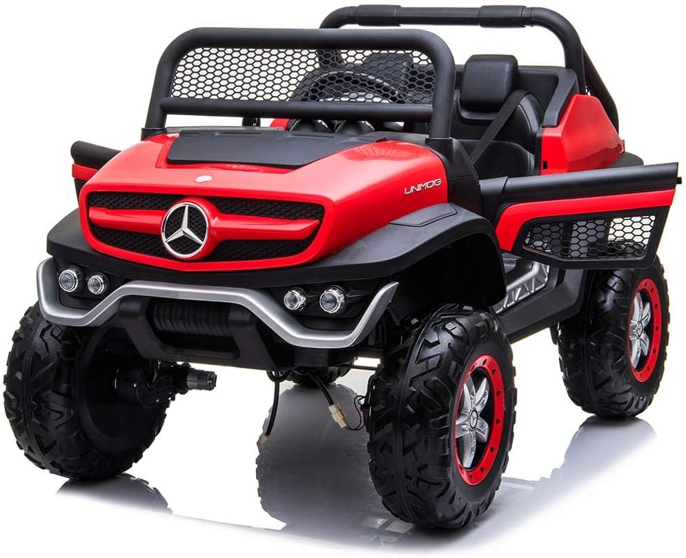 Jeep Benz Unimog Big 2M Red SMB2019 — image 1