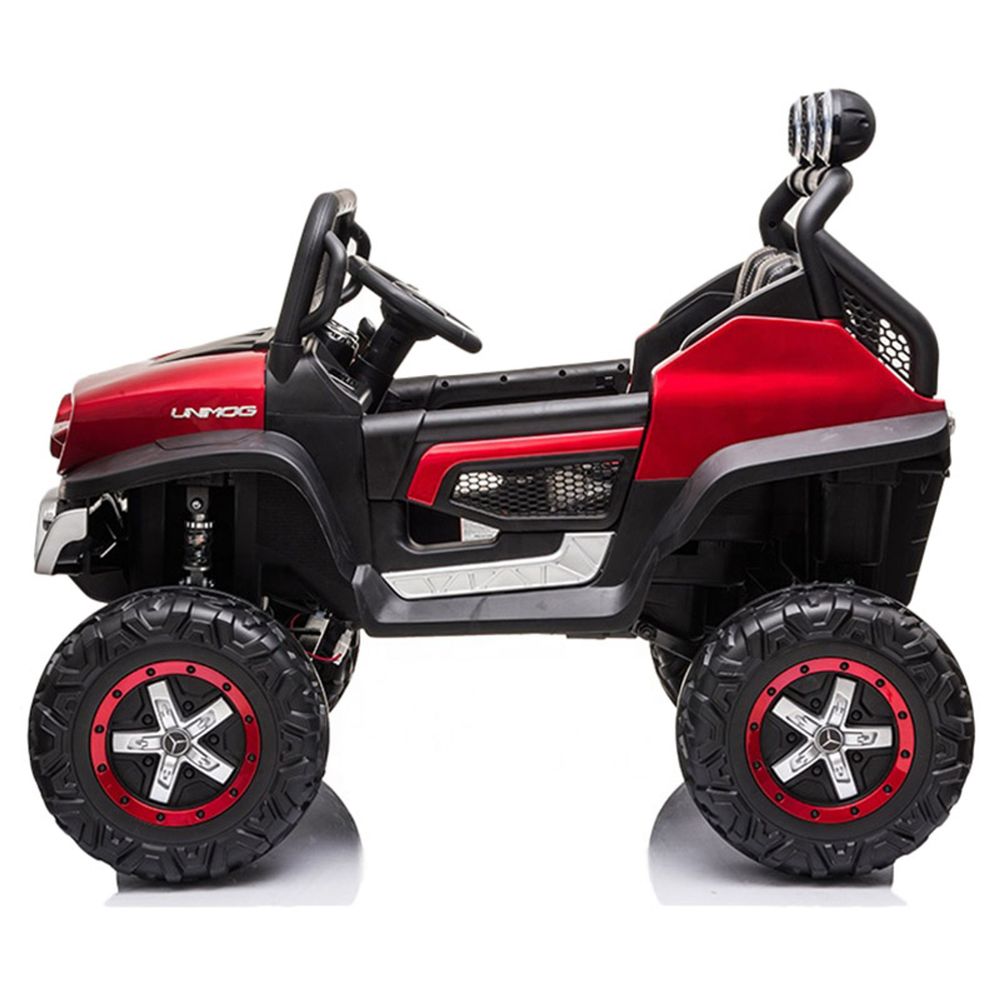 Jeep Benz Unimog Small Red 2M SMBJL199 — image 2