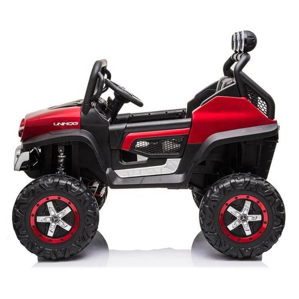Jeep Benz Unimog Small Red 2M SMBJL199 — image 3