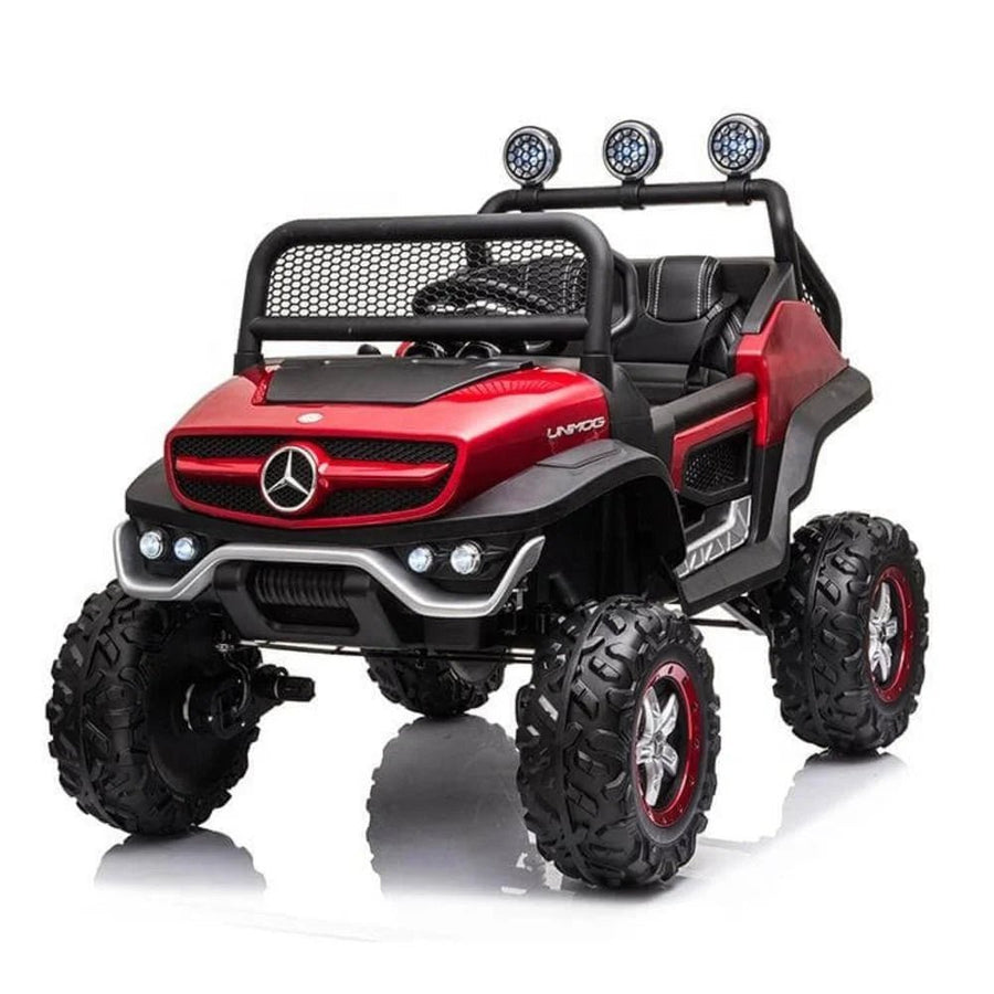 Jeep Benz Unimog Small Red 2M SMBJL199 — image 5