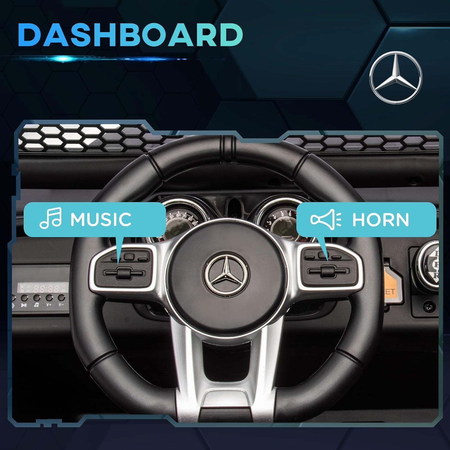 Jeep Benz Unimog Small White 2M SMBJL199 - Colorland Toys