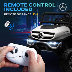 Jeep Benz Unimog Small White 2M SMBJL199 - Colorland Toys
