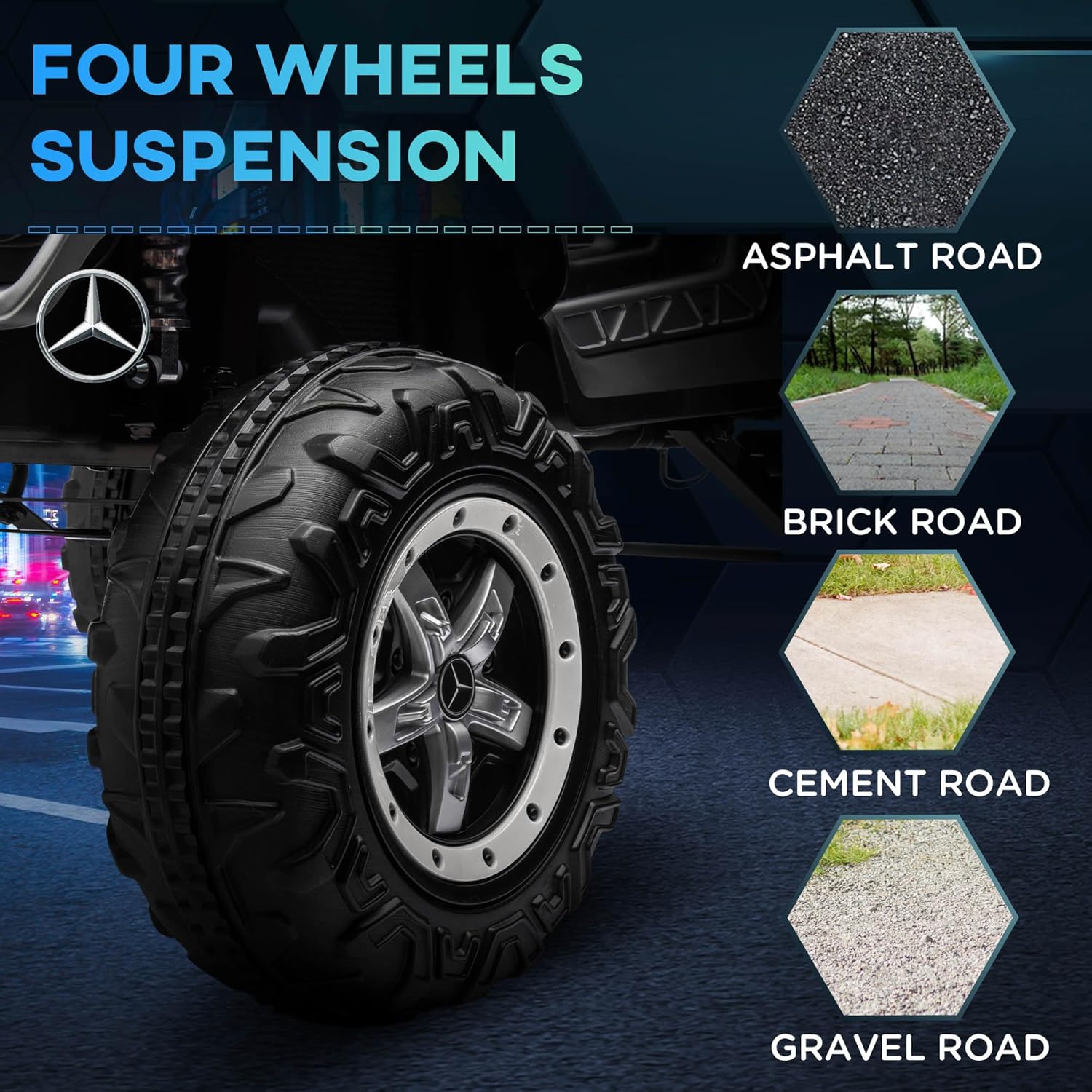 Jeep Benz Unimog Small White 2M SMBJL199 - Colorland Toys